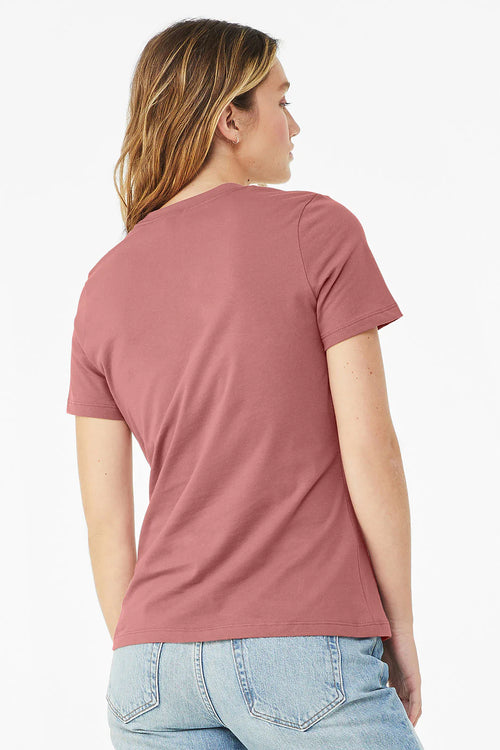 BELLA CANVAS 6400 WOMEN CREWNECK SHORT SLEEVE TEE ( S - 2XL)