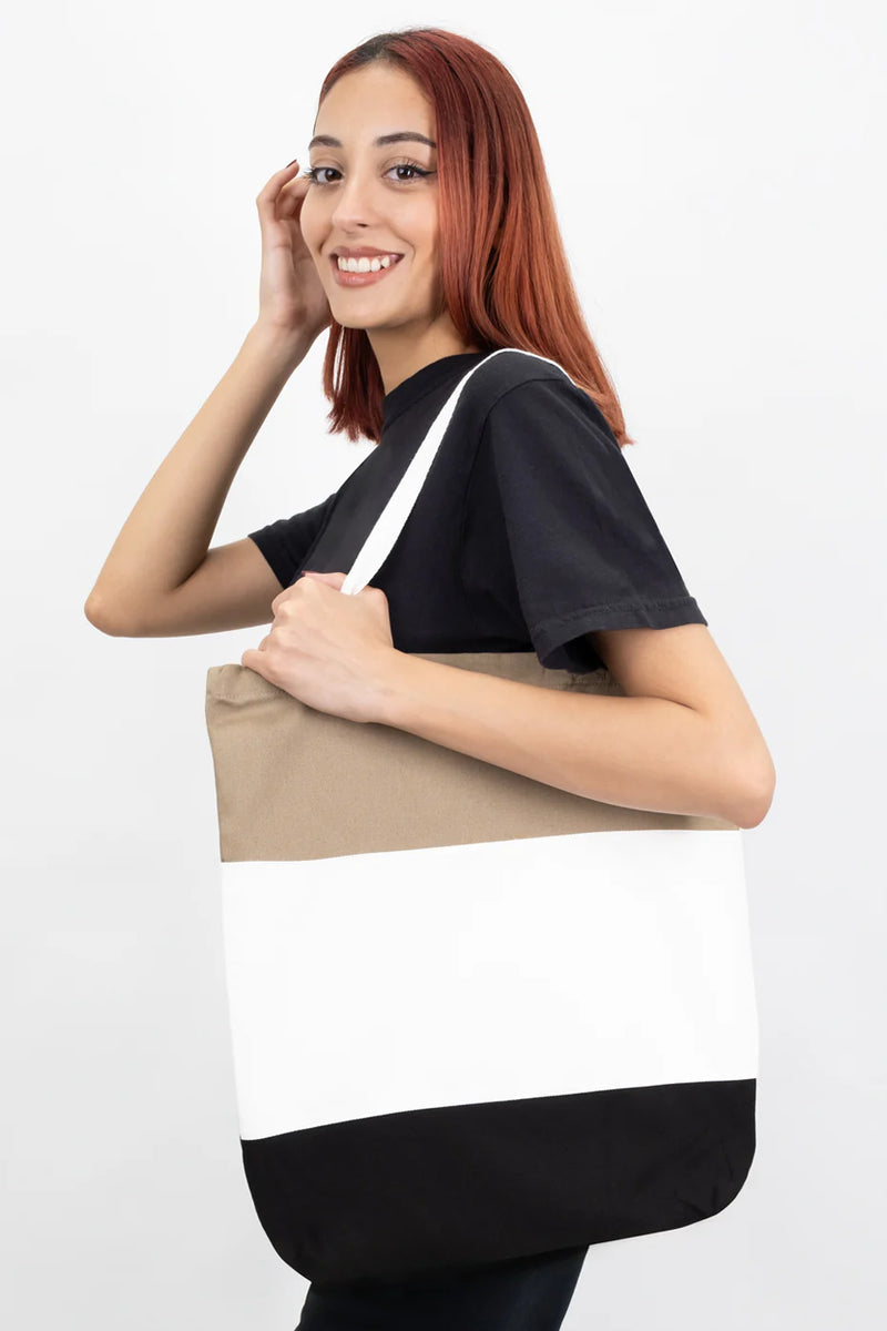 Tricolor Tote Bags