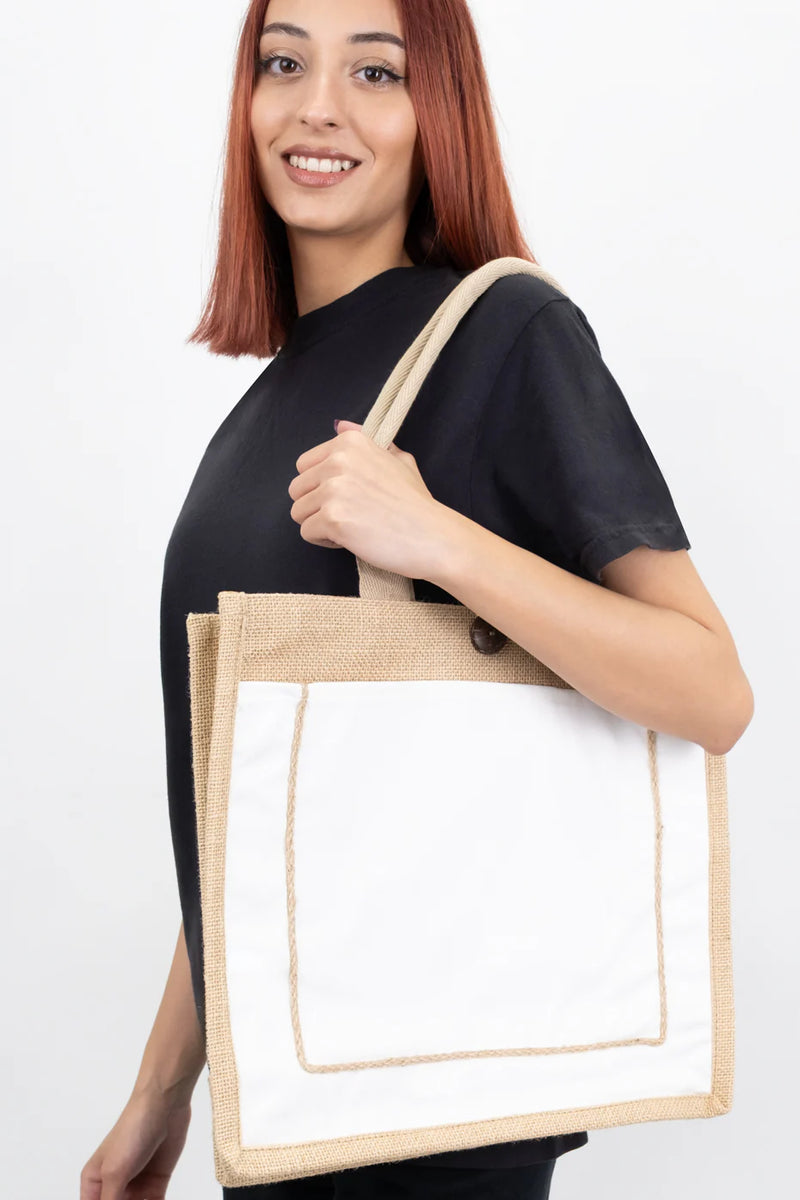 Jute Tote Bag