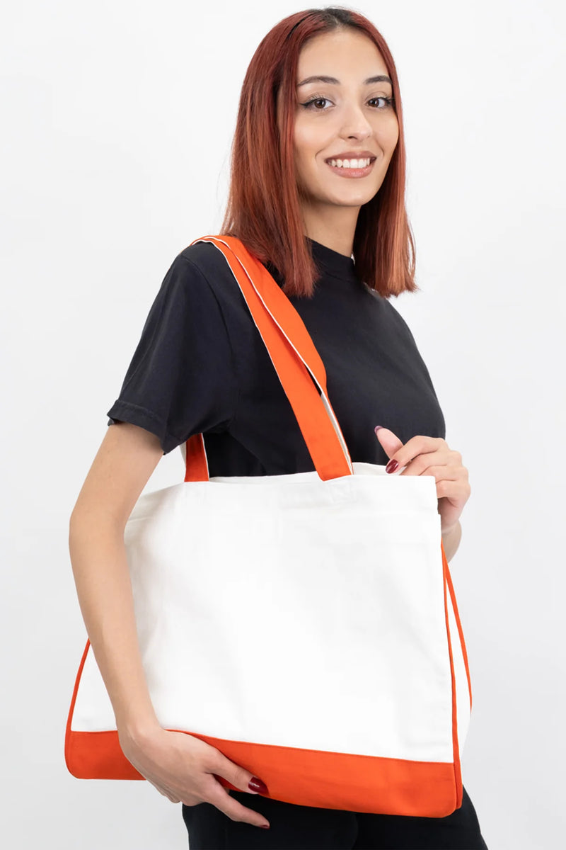 Trimmed Tote Bag