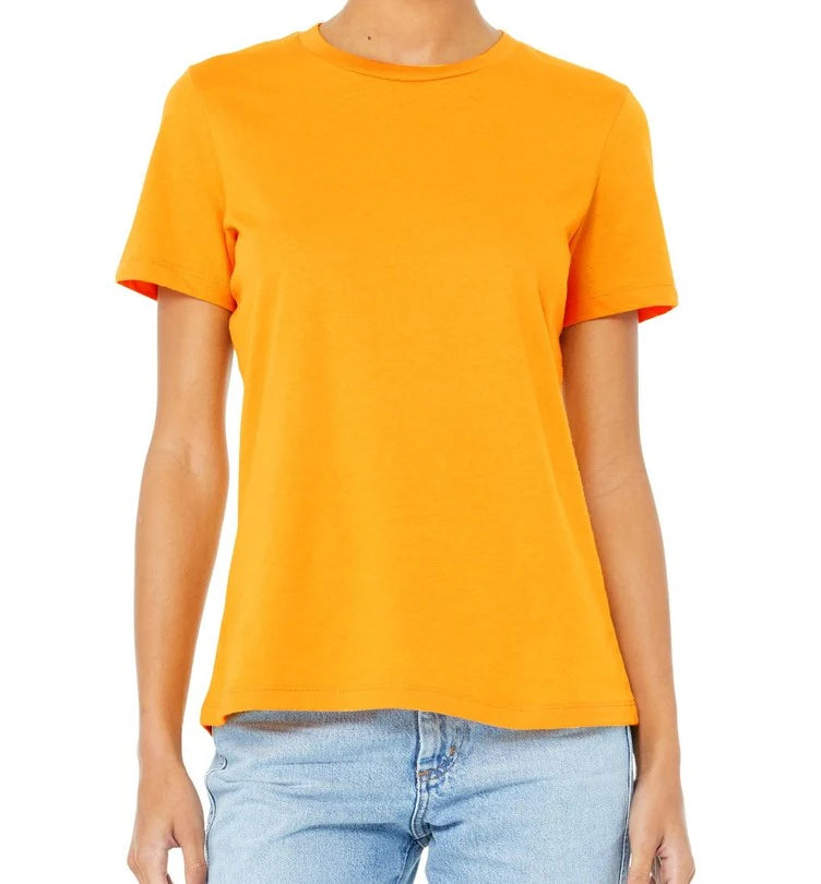 BELLA CANVAS 6400 WOMEN CREWNECK SHORT SLEEVE TEE ( S - 2XL)