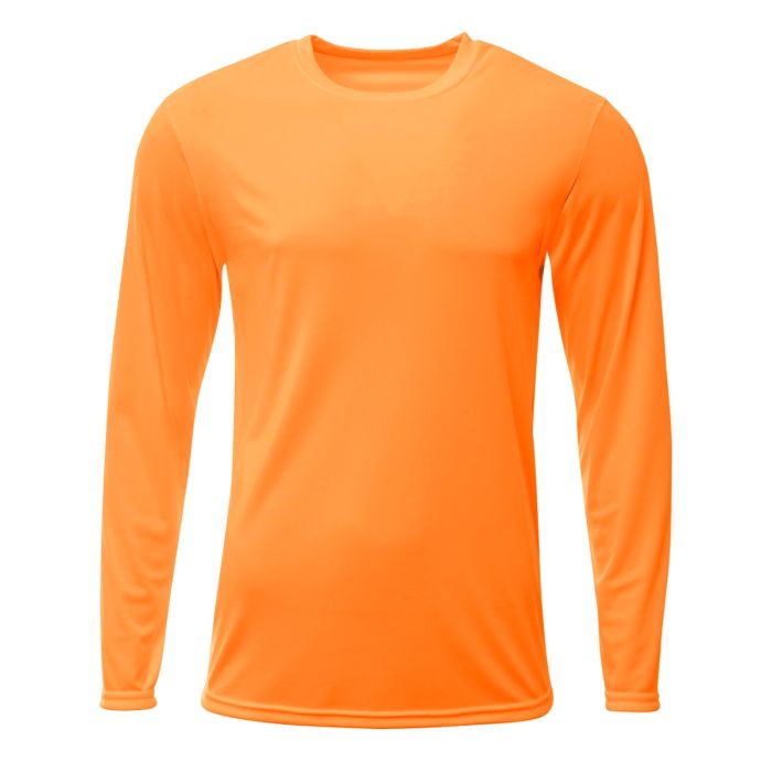 A4 N3425 DRI-FIT Adult Long Sleeve T-Shirt (S-M-L-XL-2XL-3XL)
